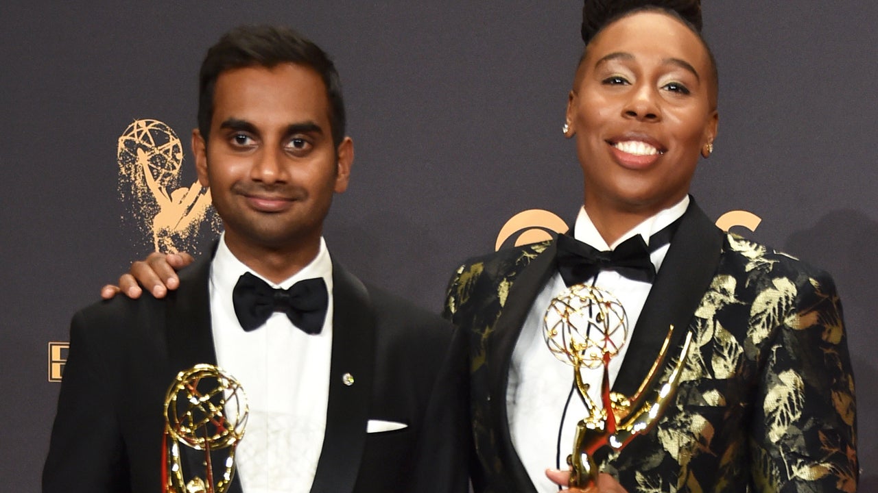 Aziz ansari lena waithe emmys 2017