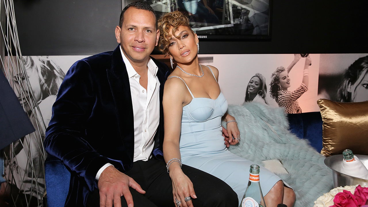 Alex Rodriguez and Jennifer Lopez