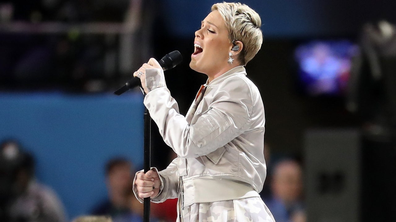 Super Bowl 2018 national anthem video: Watch Pink sing 'The Star-Spangled  Banner' 