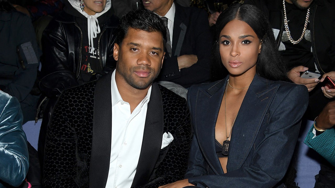 Russell Wilson and Ciara