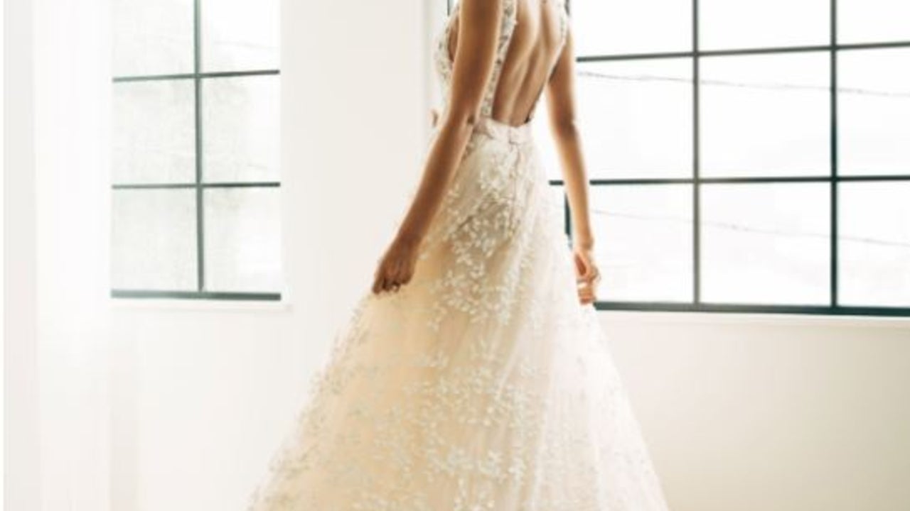 Chanel Iman Zuhair Murad Wedding Dress