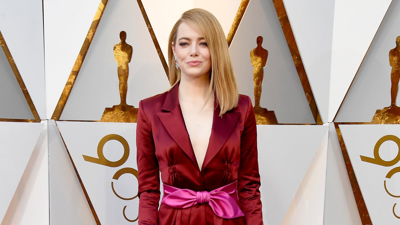 Emma Stone at 2018 Oscars