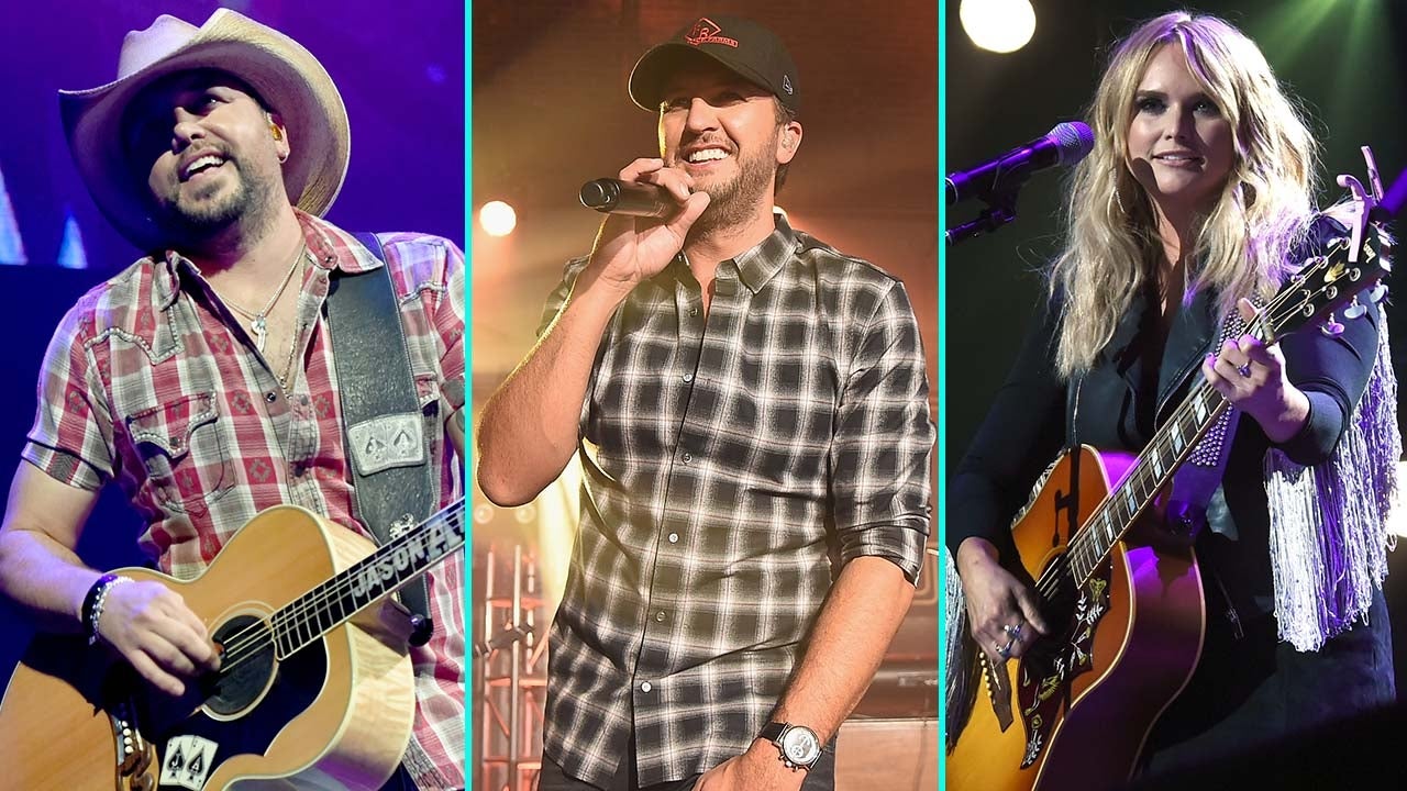 Jason Aldean, Luke Bryan and Miranda Lambert