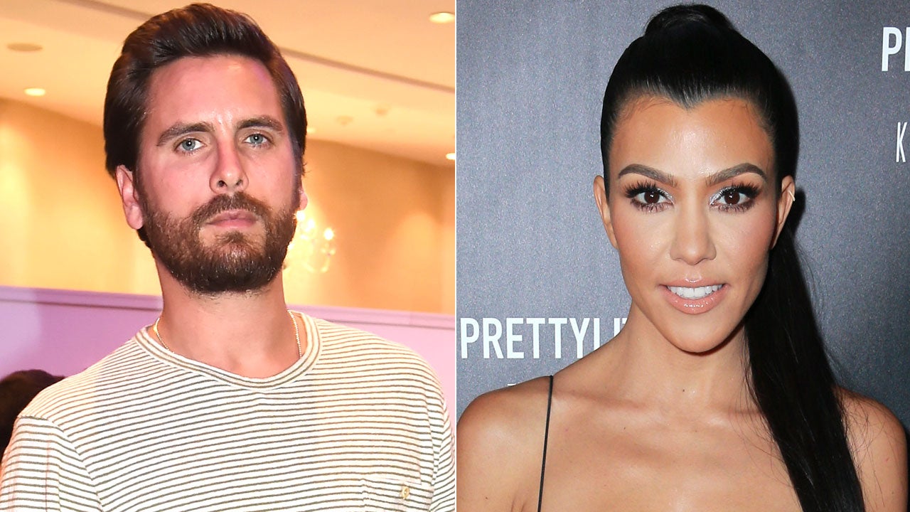 Scott Disick Kourtney Kardashian