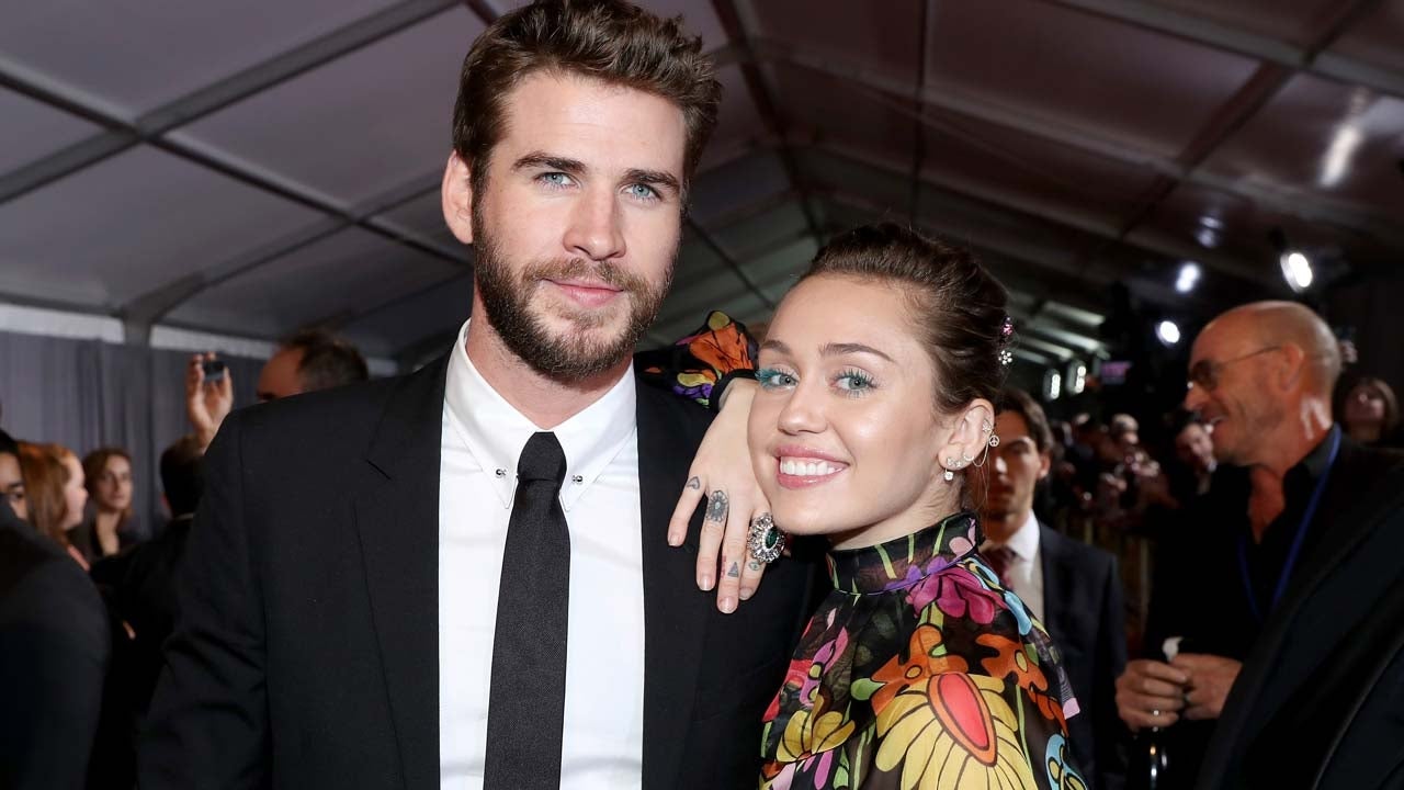 Liam Hemsworth and Miley Cyrus