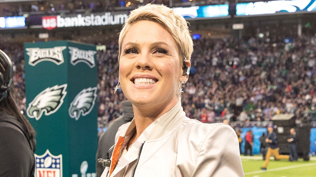 Pink at Super Bowl