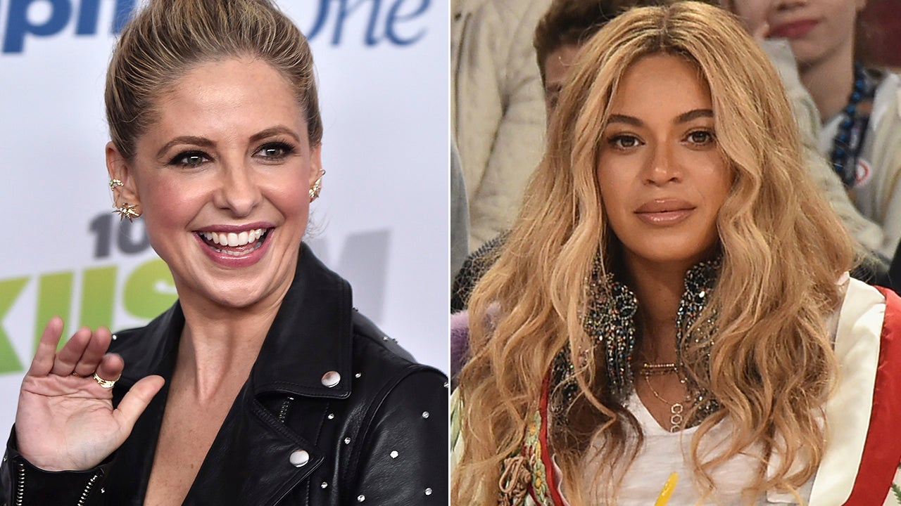 Sarah Michelle Gellar and Beyonce