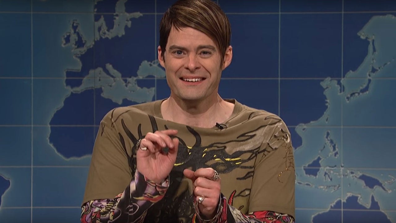 Bill Hader as Stefon on Saturday Night Live's Weekend Update