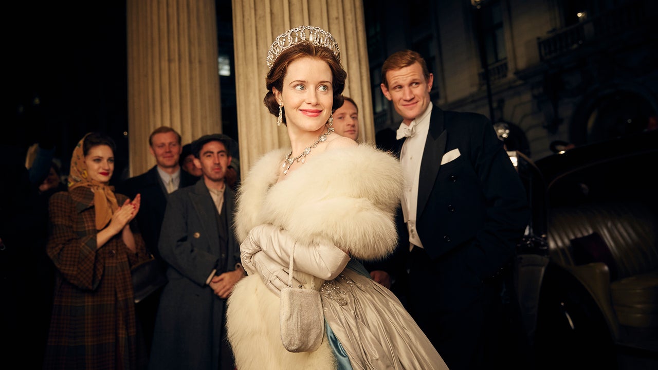 The Crown Claire Foy and Matt Smith