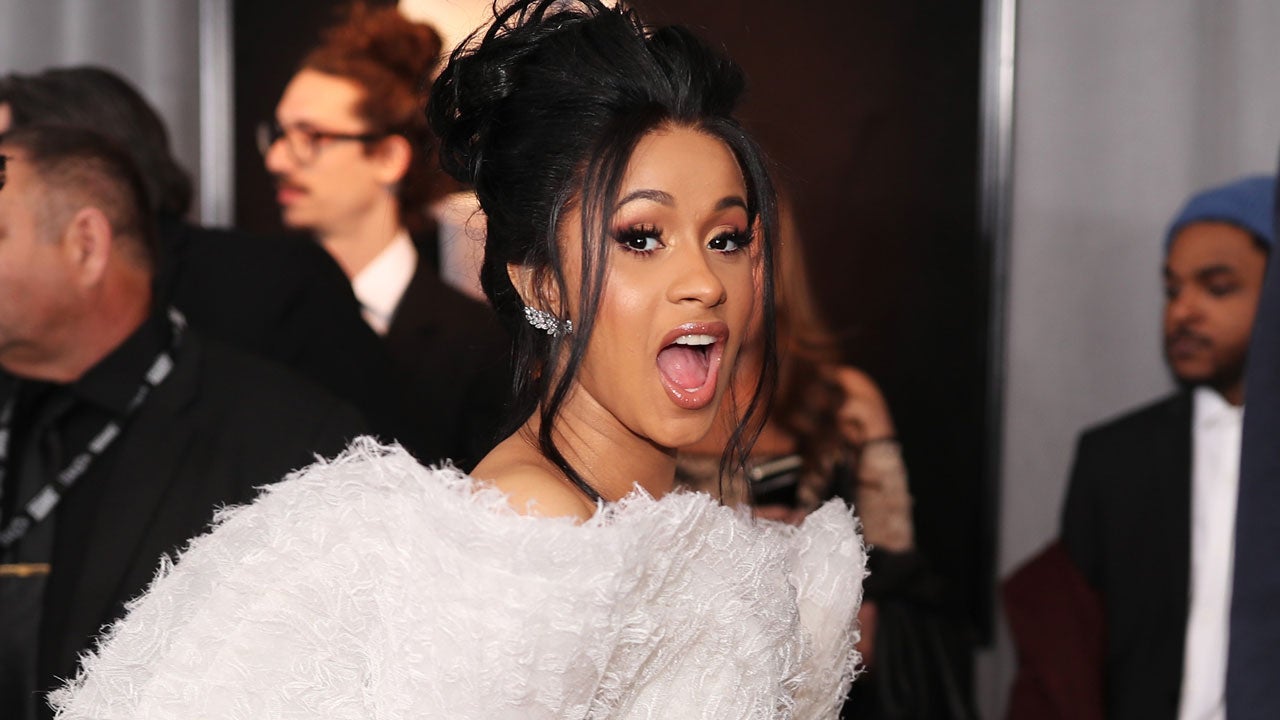 Cardi B Confirms She's Pregnant, Debuts Baby Bump During 'Saturday ...