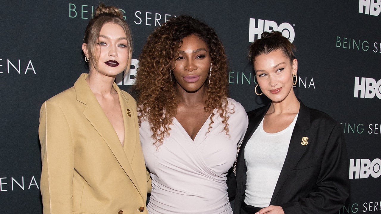 Gigi Hadid, Serena Williams, and Bella Hadid