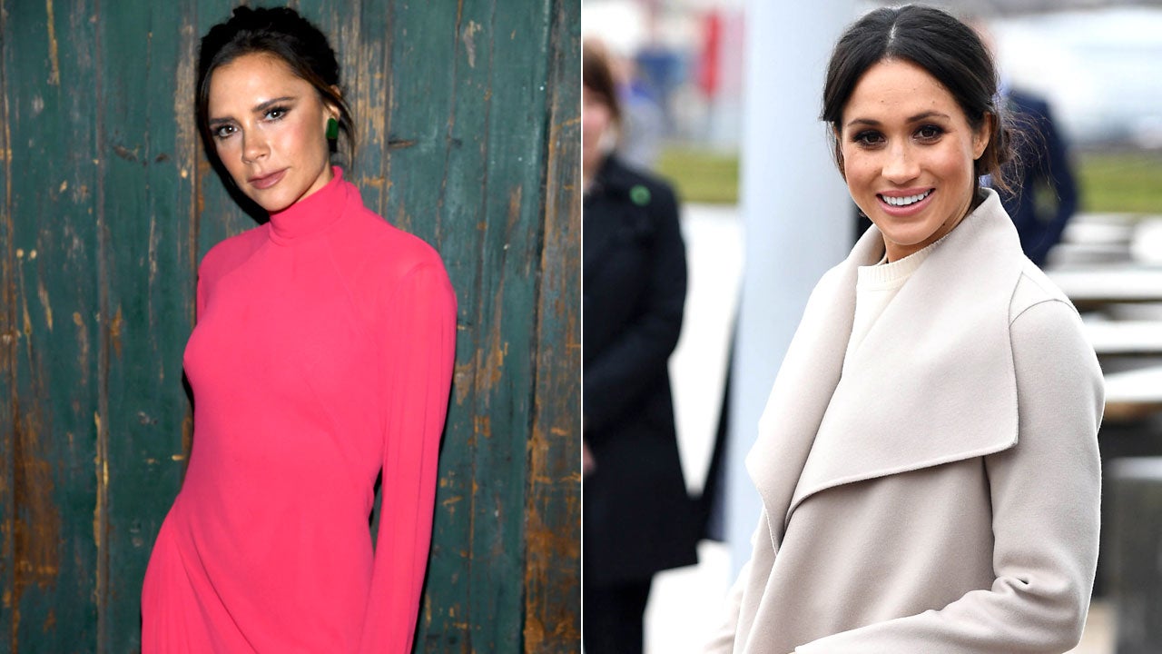 Meghan Markle Victoria Beckham