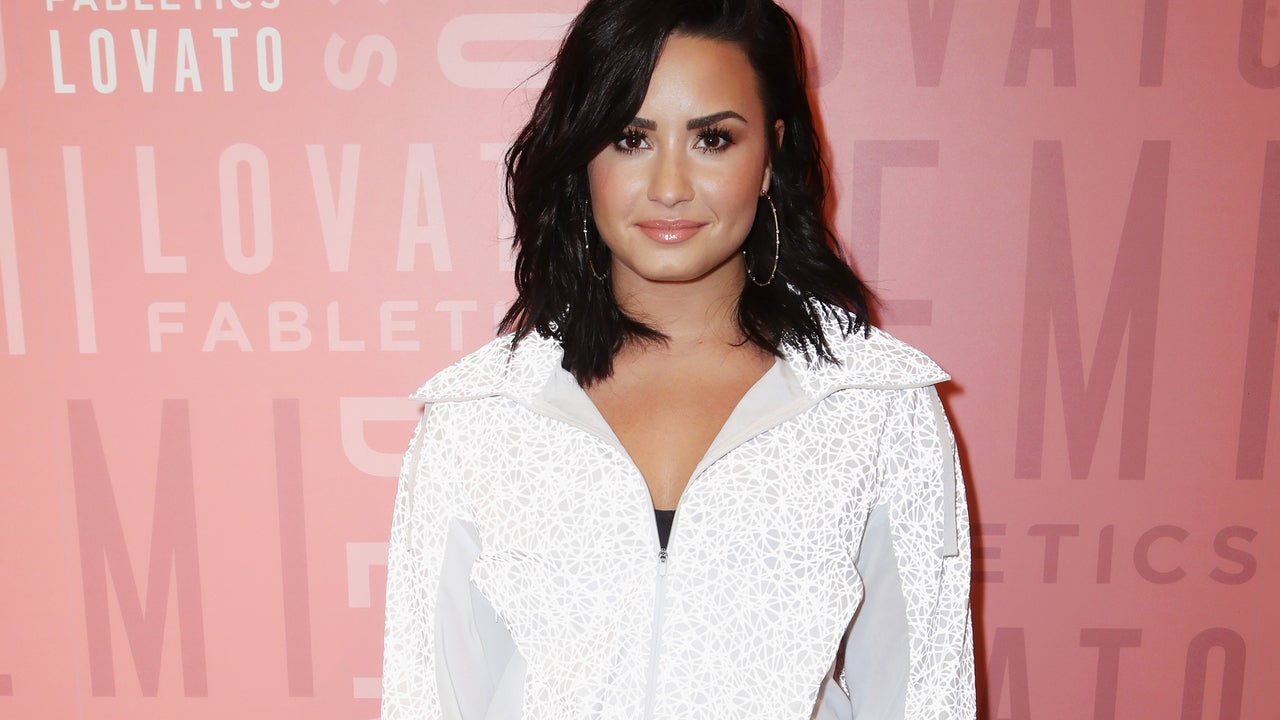 Demi Lovato at fabletics event