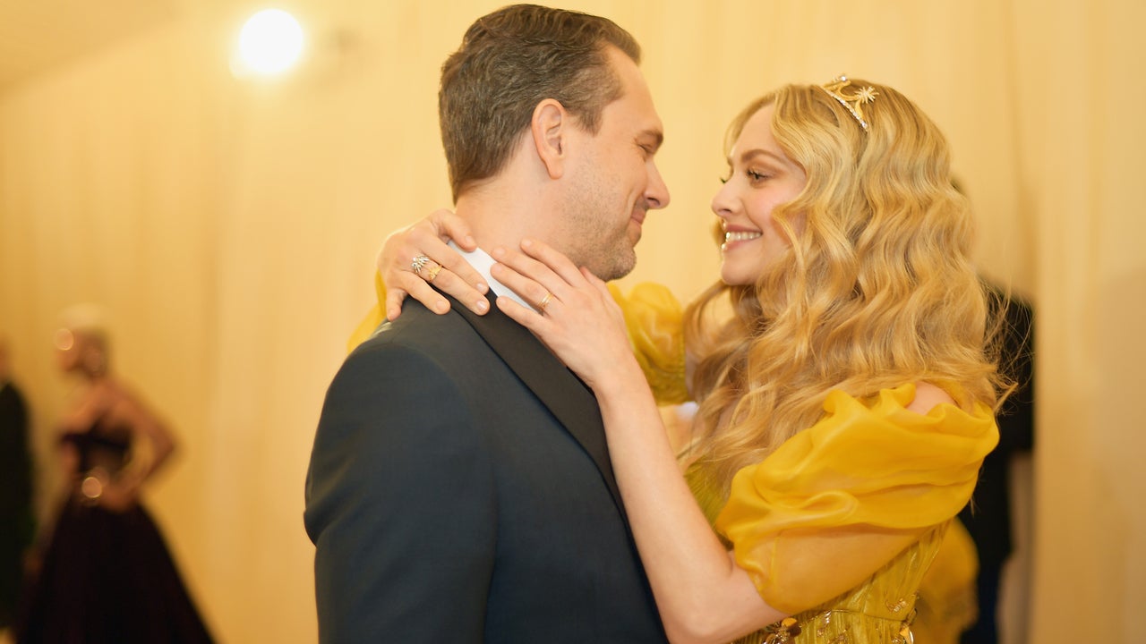 Amanda Seyfried and Thomas Sadoski at Met Gala 2018