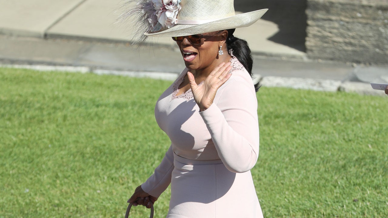 Oprah Winfrey at royal wedding