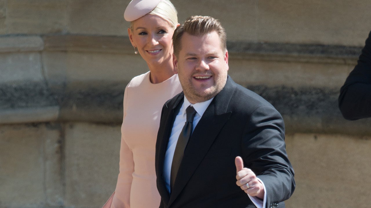 James Corden and wife Julia