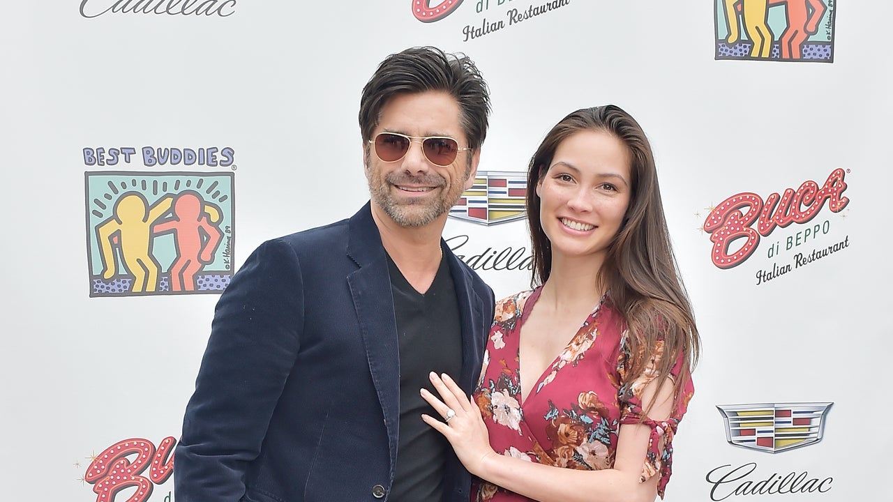 John Stamos and Caitlin McHugh