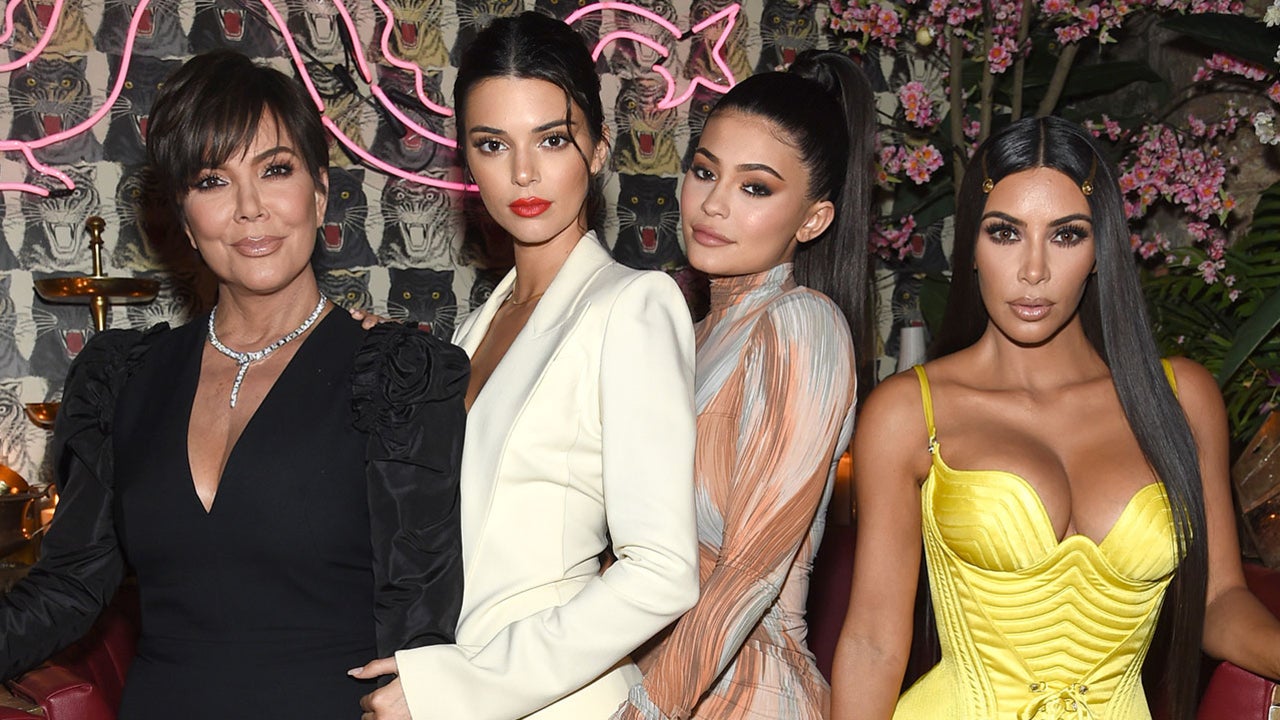 Kris Jenner, Kendall Jenner, Kylie Jenner and Kim Kardashian West