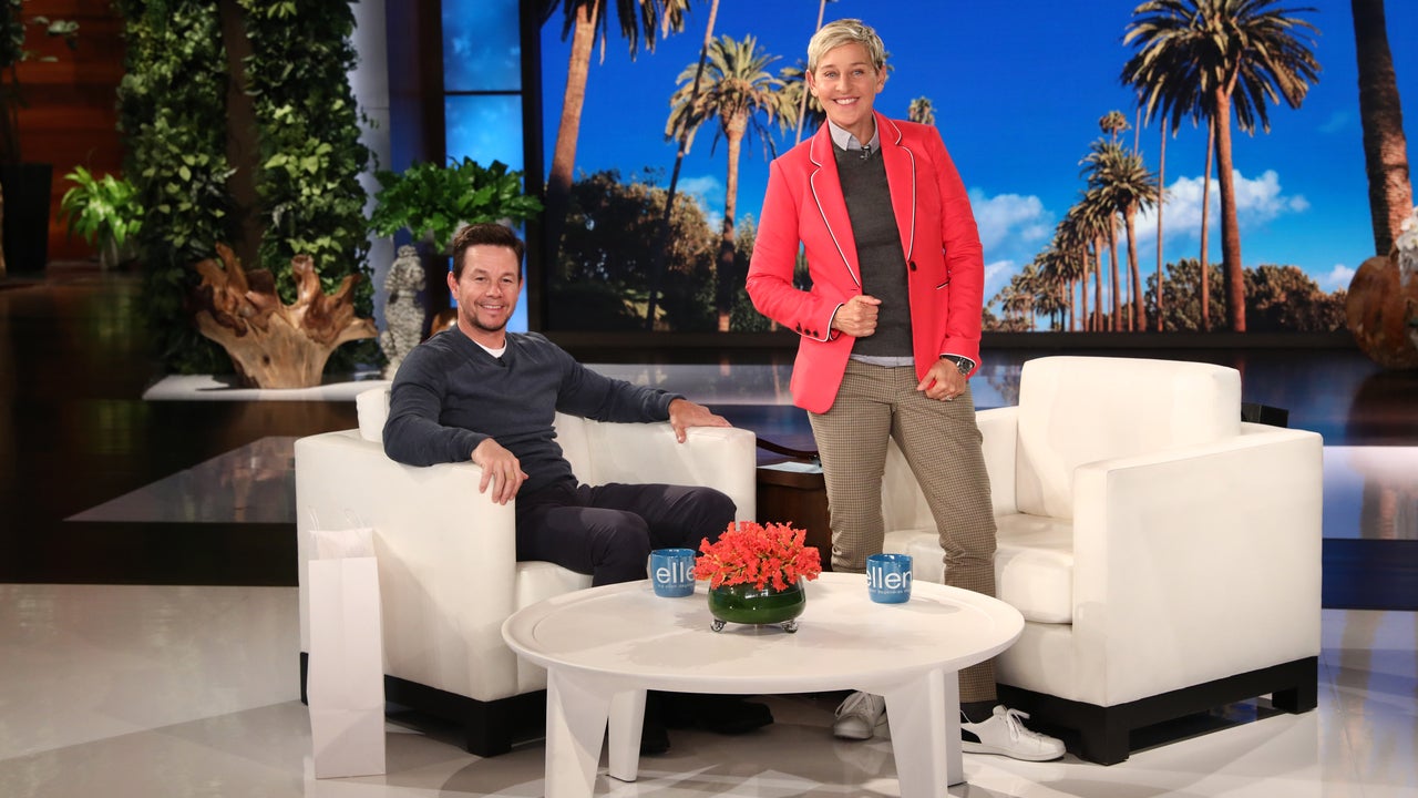 Mark Wahlberg and Ellen DeGeneres