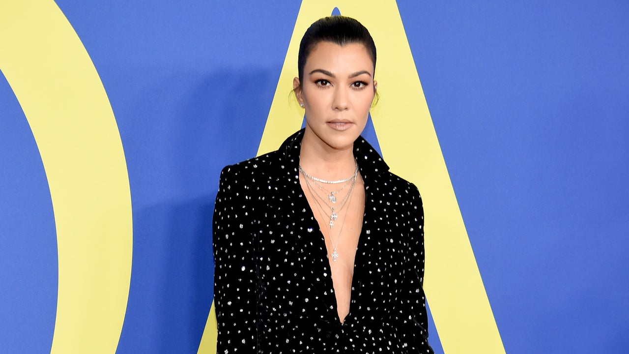 Kourtney Kardashian at the 2018 CFDA Fashion Awards