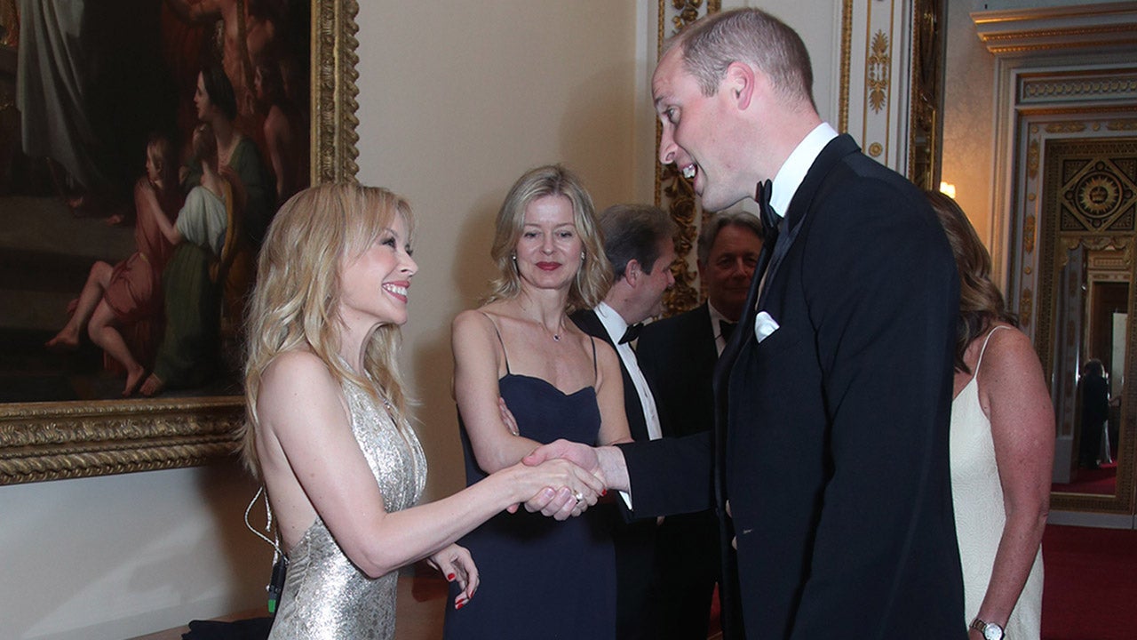 Kylie Minogue and Prince William