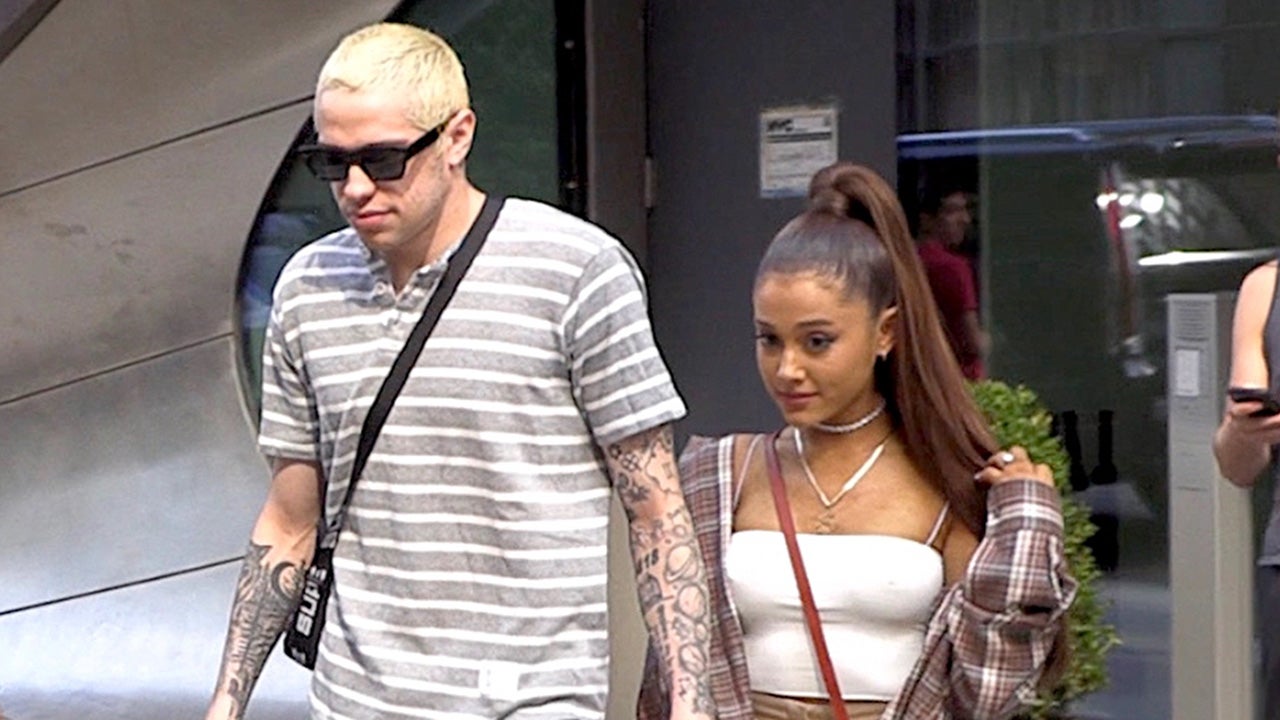 Pete Davidson and Ariana Grande