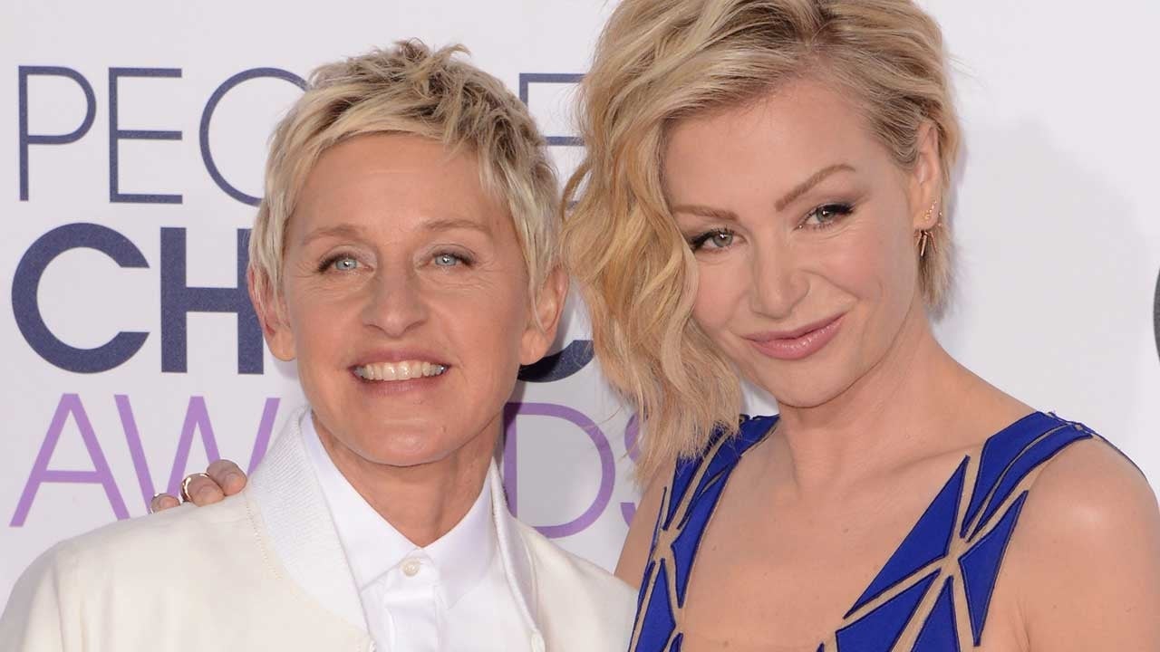 Ellen DeGeneres and Portia de Rossi