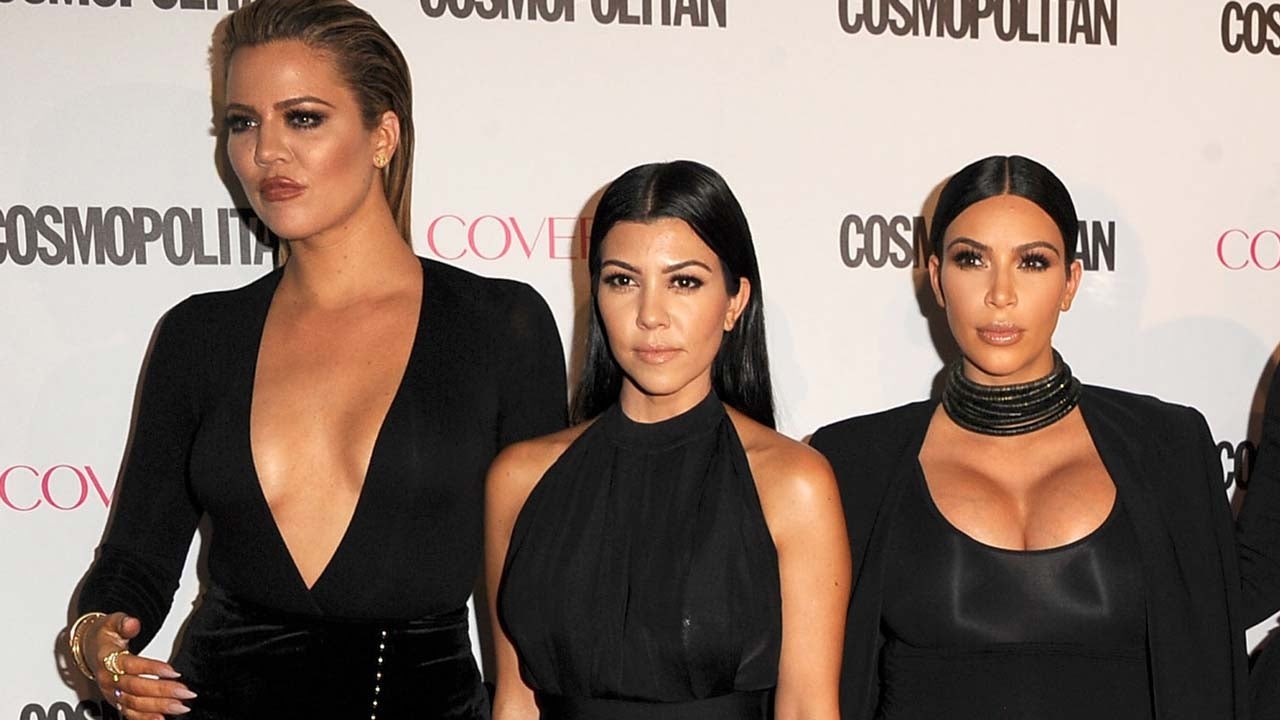 Khloe Kardashian, Kourtney Kardashian and Kim Kardashian