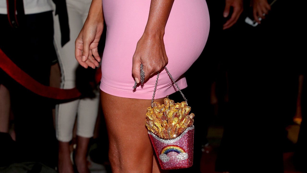 Kim Kardashian's French Fry Purse Is A Sight To Behold