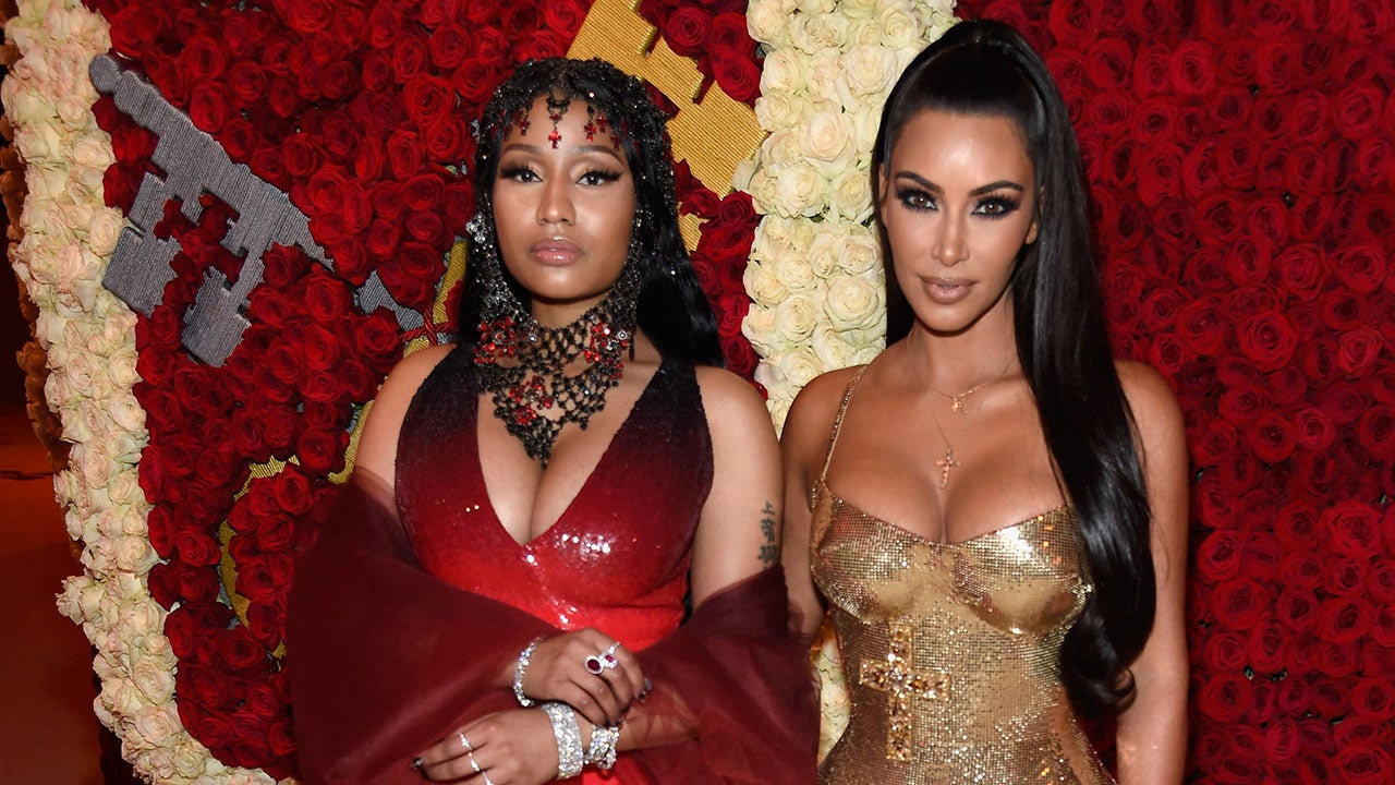 Nicki Minaj and Kim Kardashian