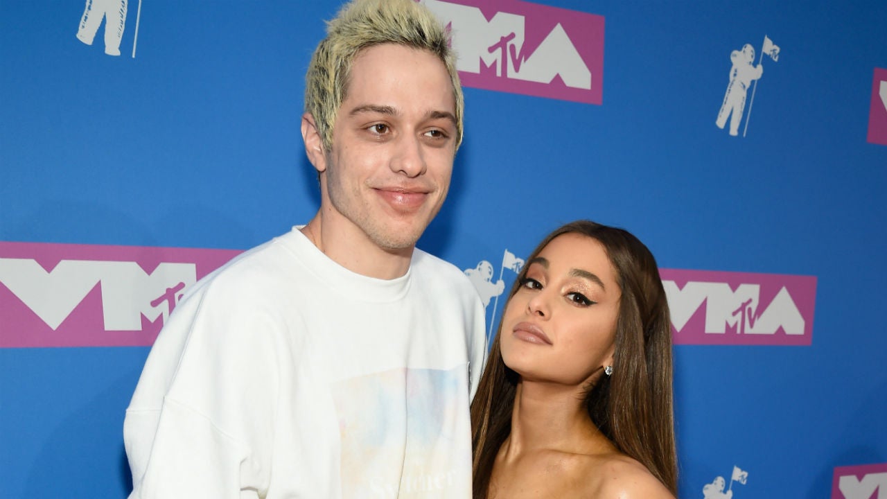 Pete Davidson and Ariana Grande