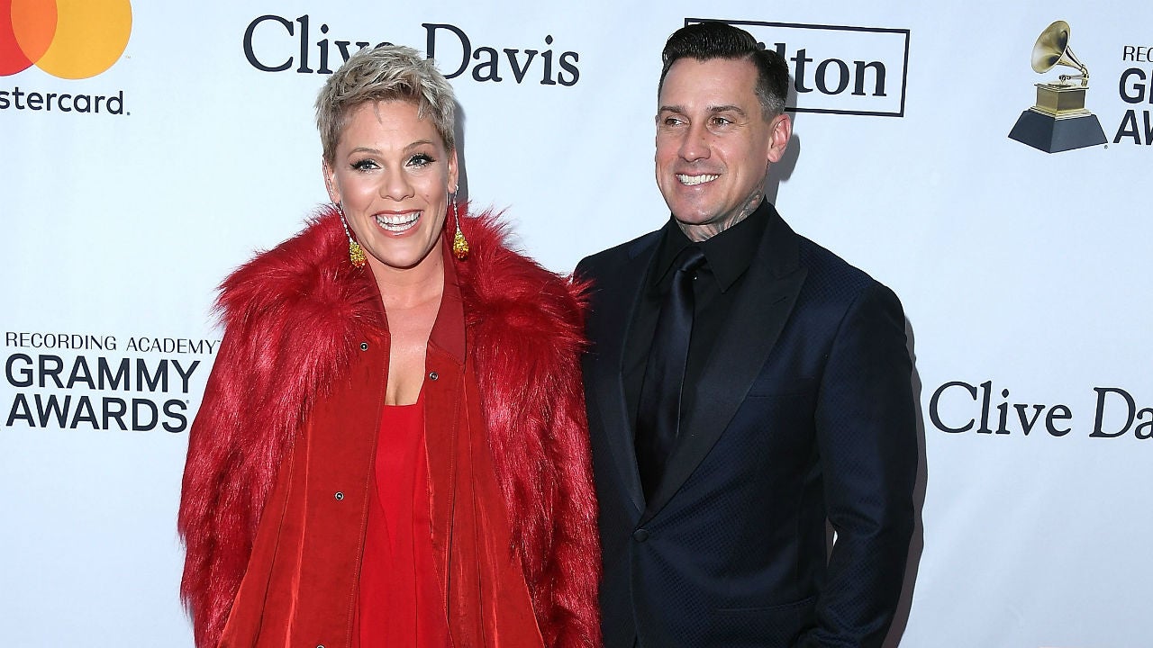 Pink and Carey Hart