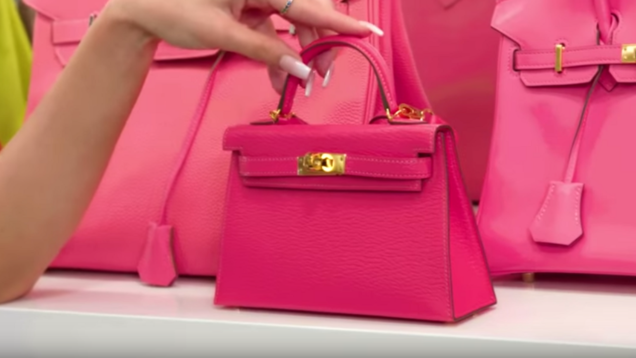 Kylie Jenner Shows Off Mom Kris Jenner's Birkin Bag Collection