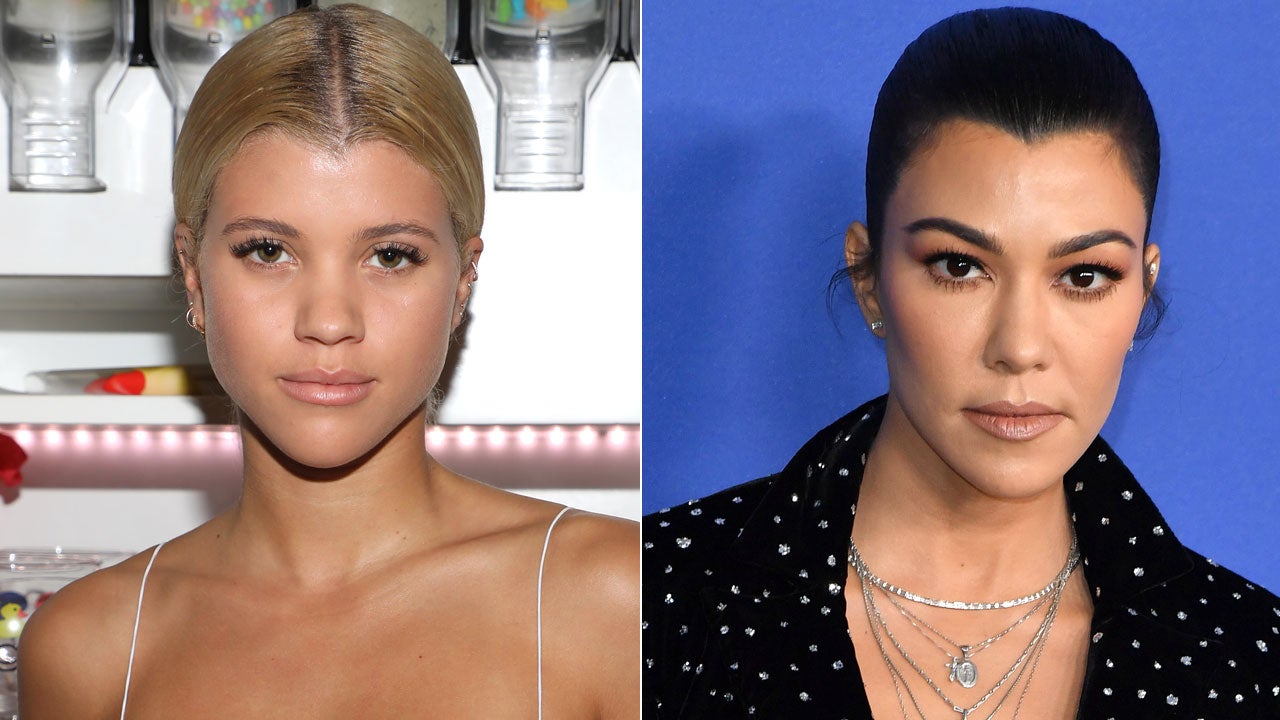 Kourtney Kardashian & Sofia Richie Have Matching Styles — Pics