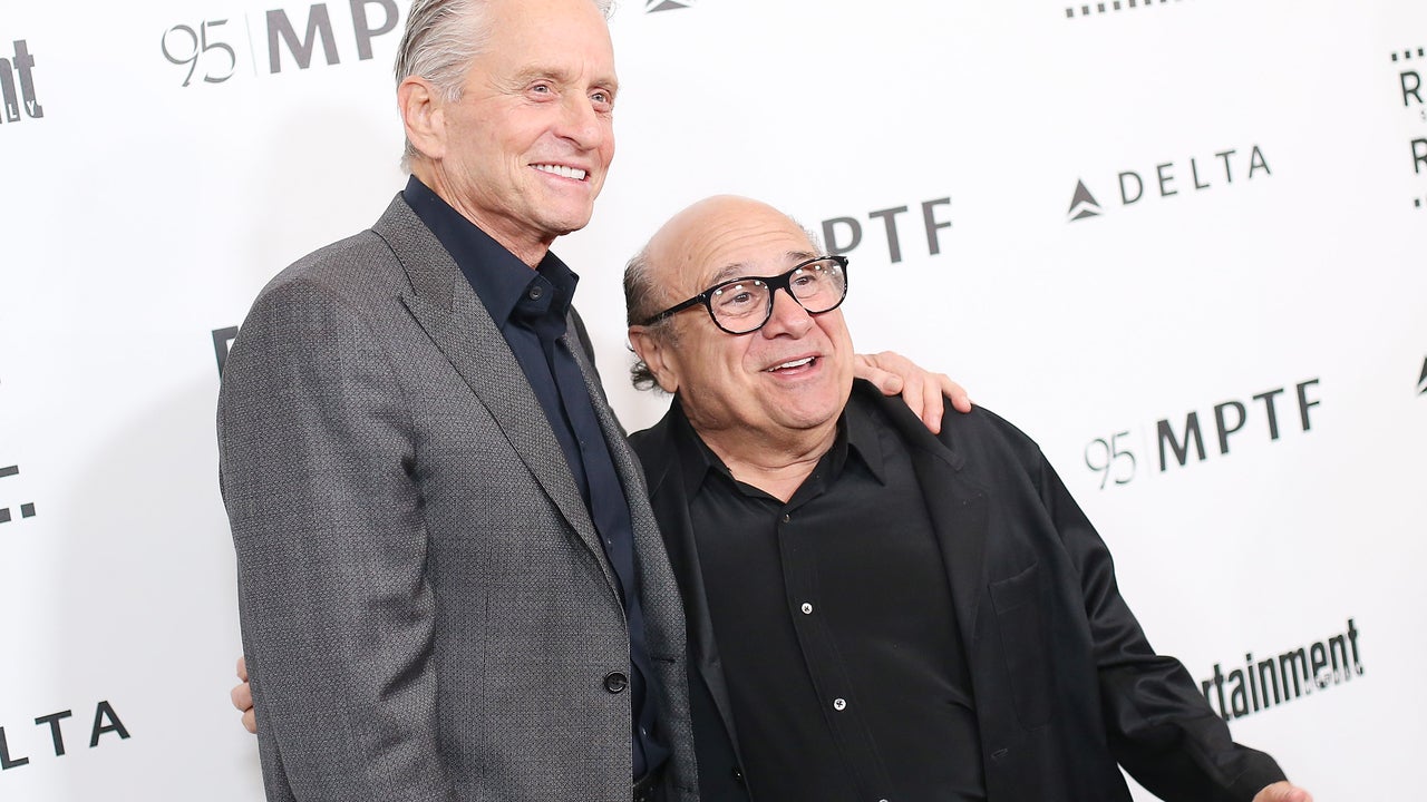 Michael Douglas and Danny DeVito