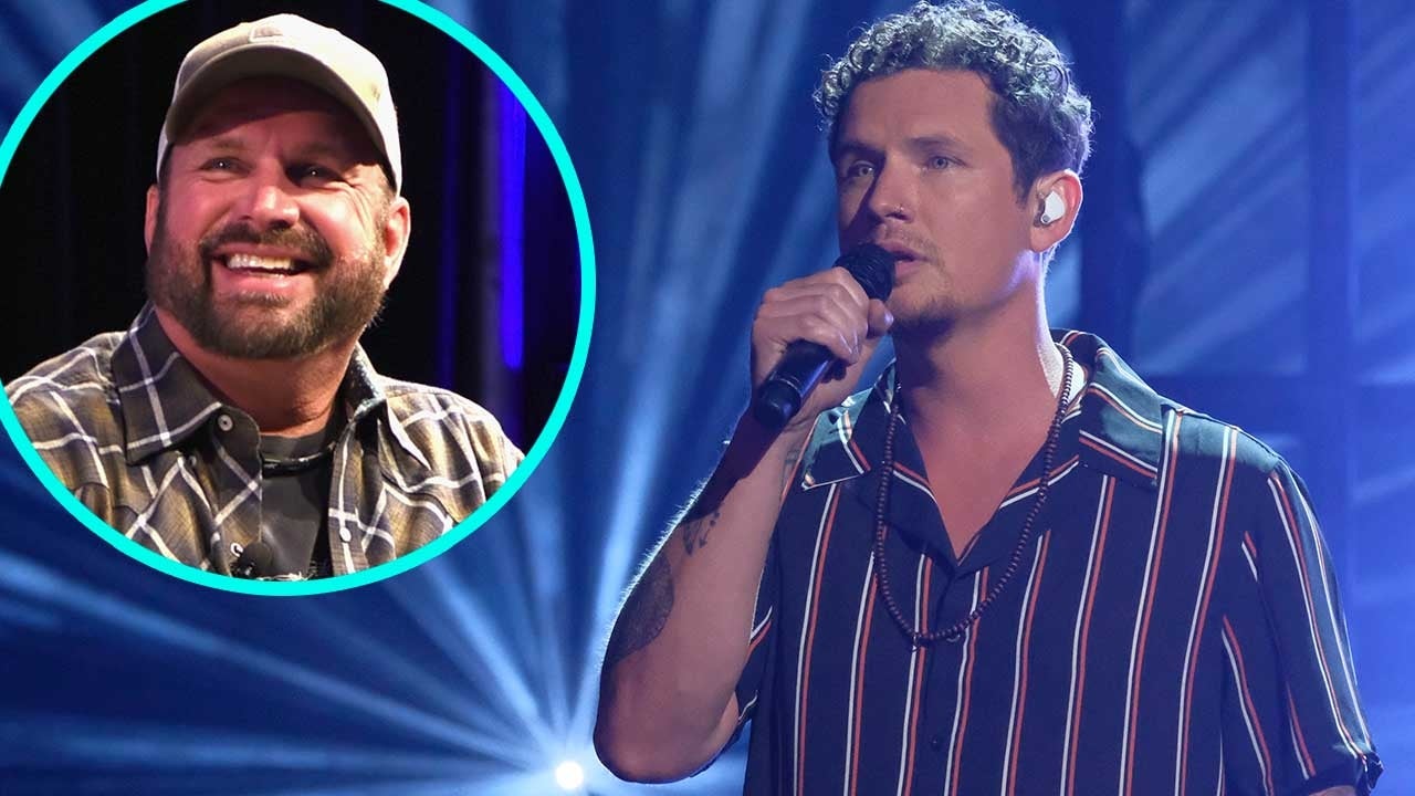 'America's Got Talent' singer Michael Ketterer with Garth Brooks (inset)