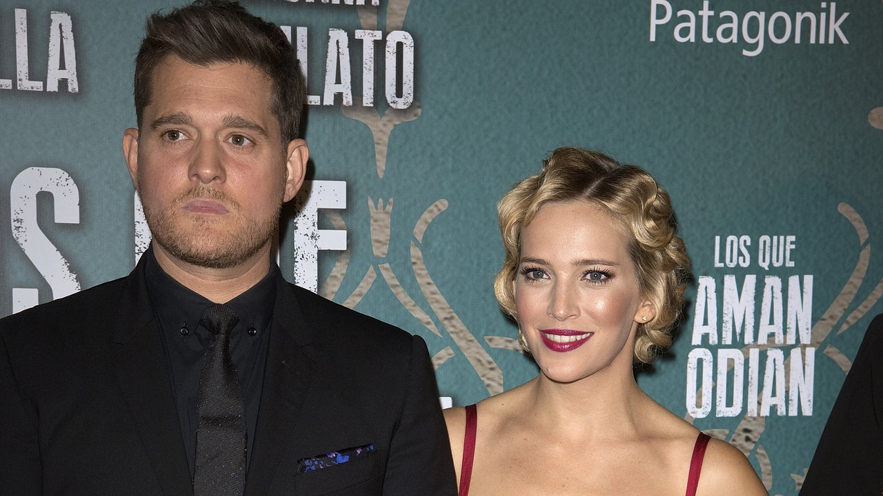 Michael Buble and Luisana Lopilato