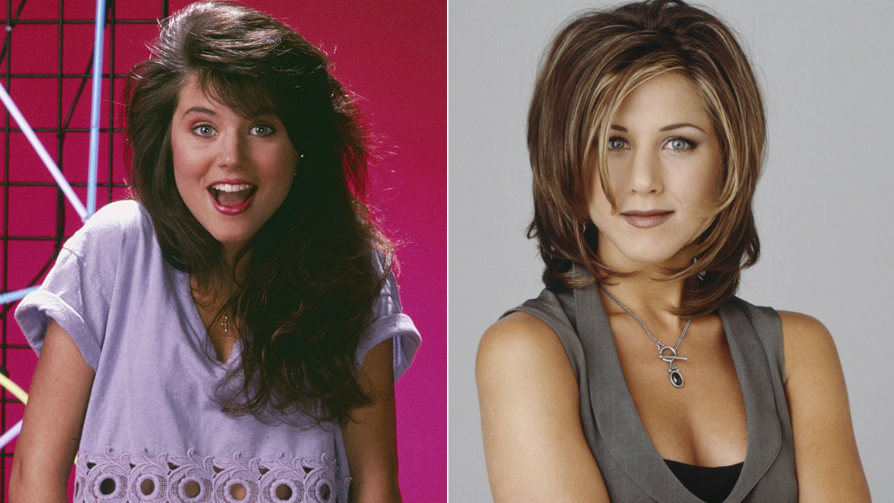 Kelly Kapowski and Rachel Green