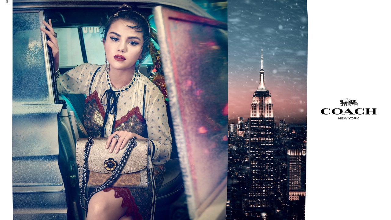 Selena Gomez's Latest Coach Campaign Is Extra NYC