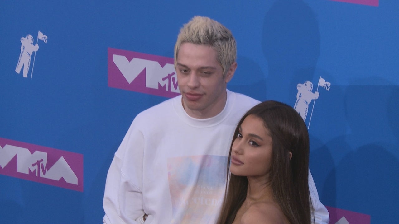 Ariana Grande and Pete Davidson