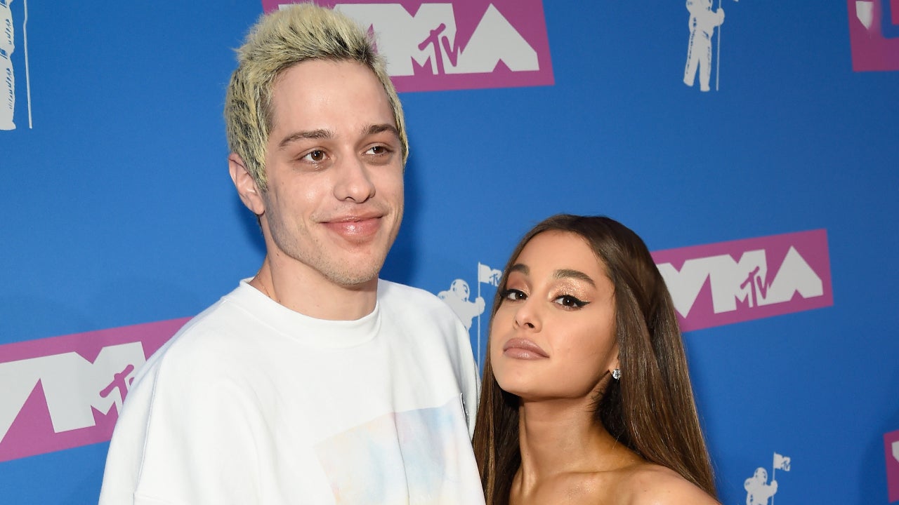 Ariana Grande and Pete Davidson