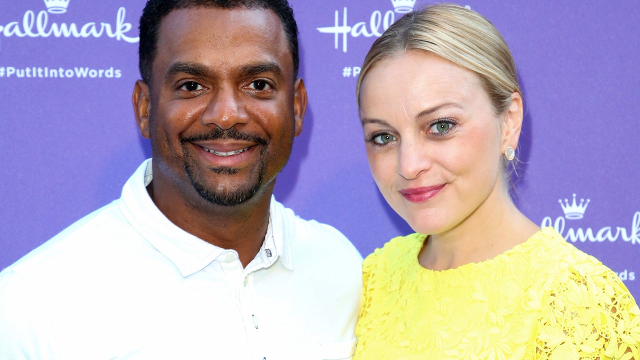 Alfonso Ribeiro and Angela Unkrich 