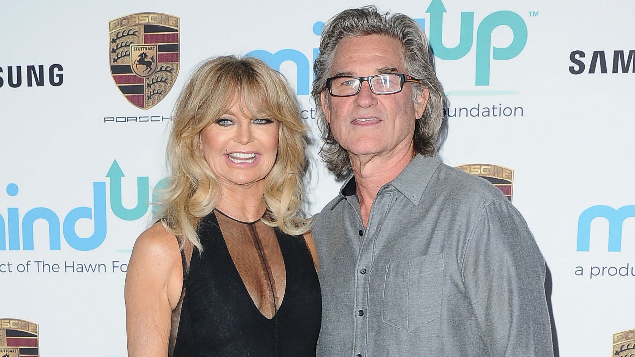 Goldie Hawn and Kurt Russell