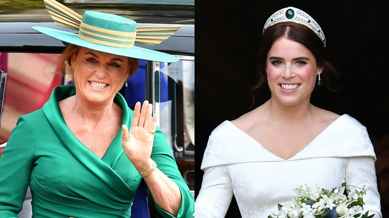 Sarah Ferguson Princess Eugenie Wedding