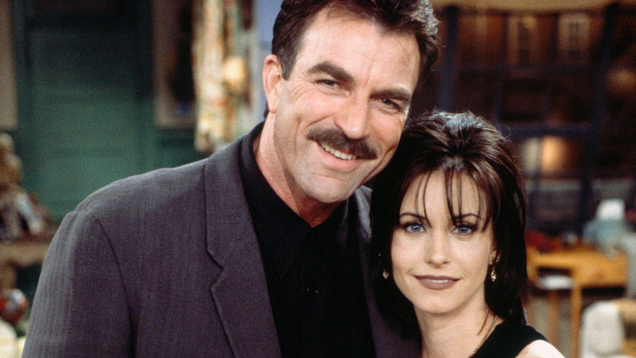 tom selleck courteney cox friends