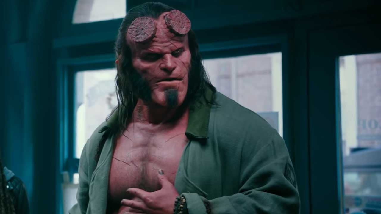 David Harbour in 'Hellboy'