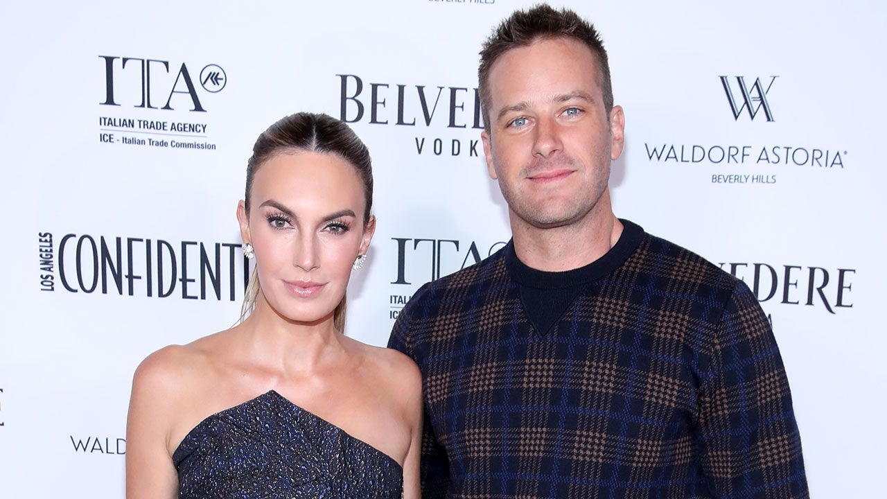 Elizabeth Chambers and Armie Hammer at la confidential event