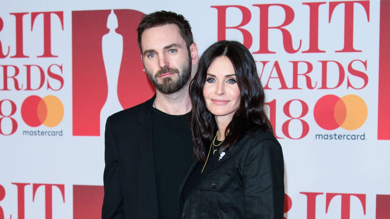 Courteney Cox and Johnny McDaid