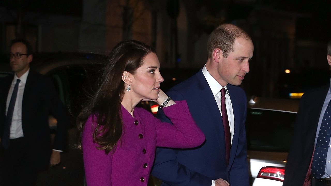 Kate Middleton's Magenta Oscar de la Renta Skirt Suit