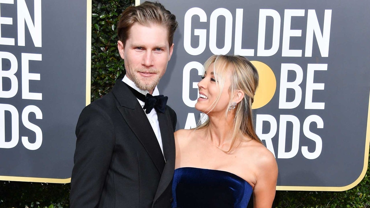 Kaley Cuoco Sobs With Joy as Husband Karl Cook Surprises Her Ahead of the  Golden Globes | Entertainment Tonight